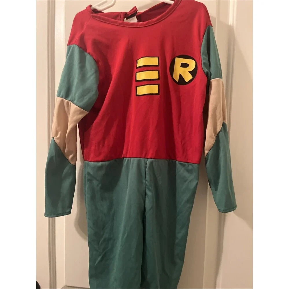 Rubies Teen Titans Go Robin Boys Halloween Costume Jumpsuit Size M Multi-Color
